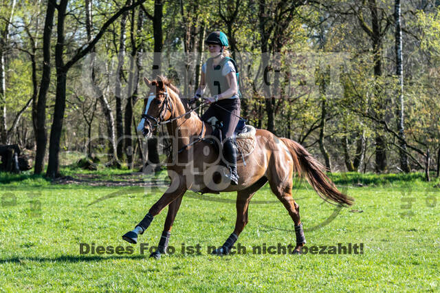 Geländetraining Wesel bei Jarno (18.04.2022)