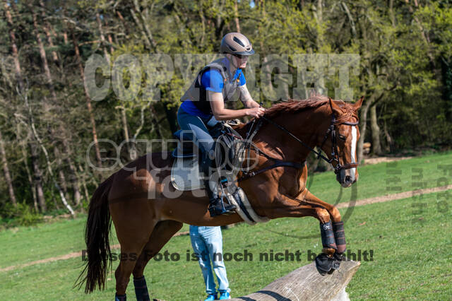 Geländetraining Wesel bei Jarno (18.04.2022)