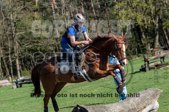 Geländetraining Wesel bei Jarno (18.04.2022)