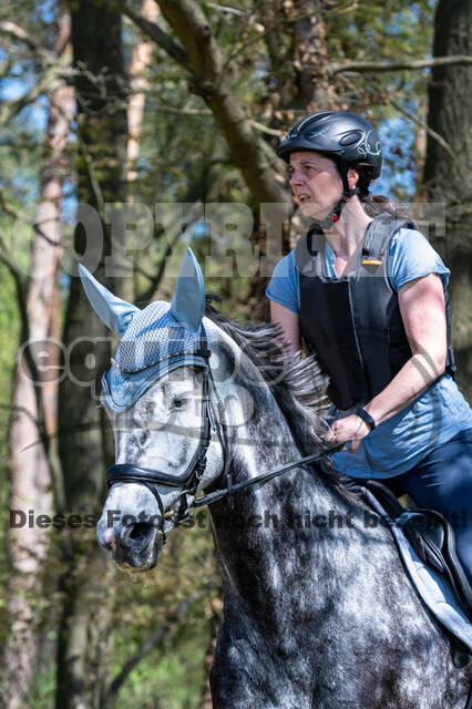 Geländetraining Wesel bei Jarno (18.04.2022)