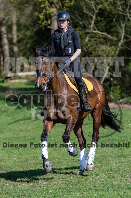 Geländetraining Wesel bei Jarno (18.04.2022)