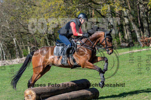 Geländetraining Wesel bei Jarno (18.04.2022)
