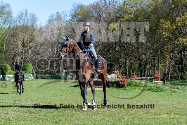 Geländetraining Wesel bei Jarno (18.04.2022)