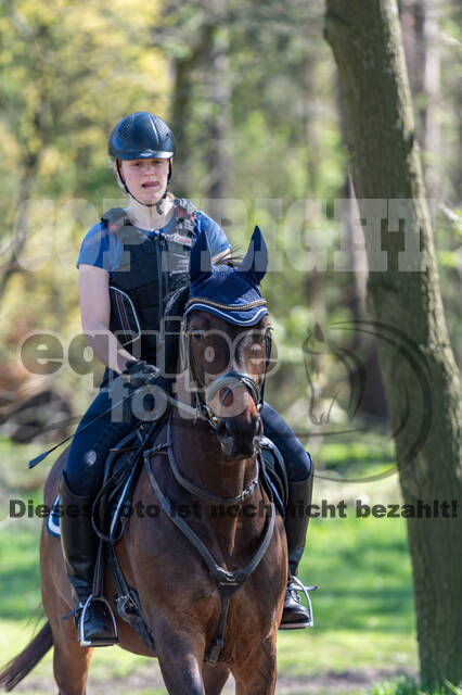 Geländetraining Wesel bei Jarno (18.04.2022)
