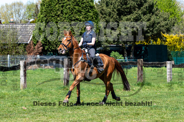 Geländetraining Wesel bei Jarno (18.04.2022)
