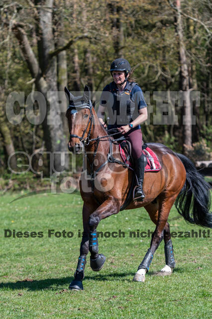 Geländetraining Wesel bei Jarno (18.04.2022)