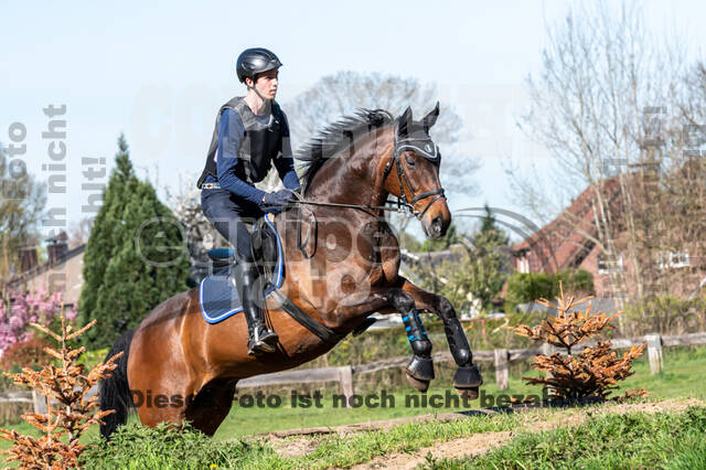 Geländetraining Wesel bei Jarno (18.04.2022)