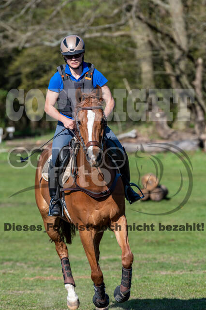 Geländetraining Wesel bei Jarno (18.04.2022)