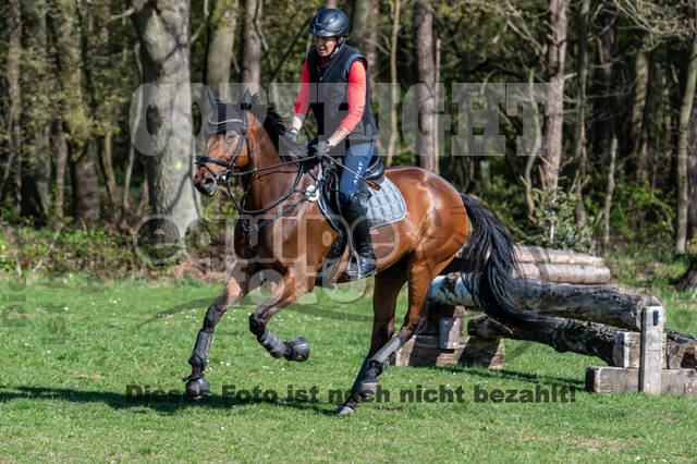 Geländetraining Wesel bei Jarno (18.04.2022)