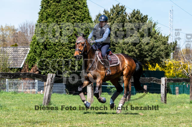 Geländetraining Wesel bei Jarno (18.04.2022)