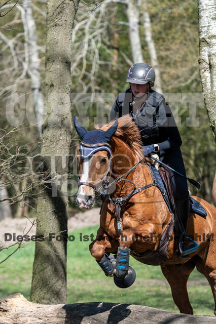 Geländetraining Wesel bei Jarno (18.04.2022)