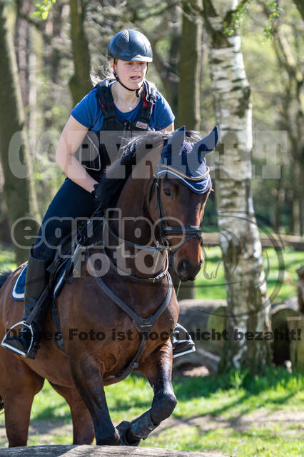 Geländetraining Wesel bei Jarno (18.04.2022)