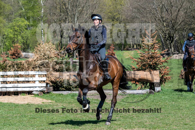 Geländetraining Wesel bei Jarno (18.04.2022)