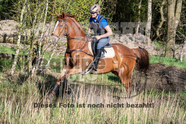 Geländetraining Wesel bei Jarno (18.04.2022)
