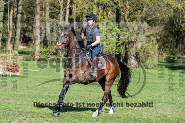 Geländetraining Wesel bei Jarno (18.04.2022)
