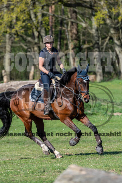 Geländetraining Wesel bei Jarno (18.04.2022)