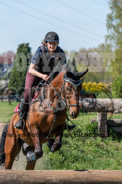 Geländetraining Wesel bei Jarno (18.04.2022)