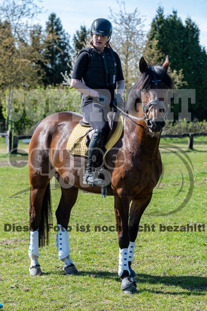 Geländetraining Wesel bei Jarno (18.04.2022)