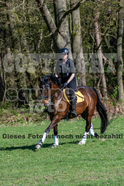 Geländetraining Wesel bei Jarno (18.04.2022)