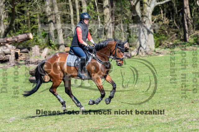 Geländetraining Wesel bei Jarno (18.04.2022)