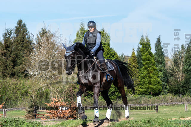 Geländetraining Wesel bei Jarno (18.04.2022)