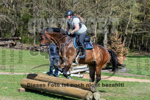 Geländetraining Wesel bei Jarno (18.04.2022)