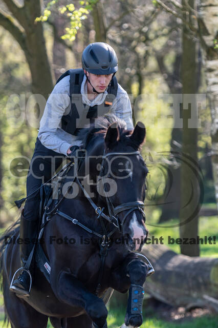 Geländetraining Wesel bei Jarno (18.04.2022)