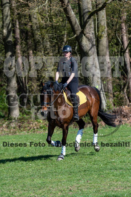 Geländetraining Wesel bei Jarno (18.04.2022)