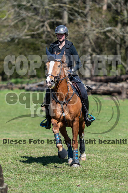 Geländetraining Wesel bei Jarno (18.04.2022)