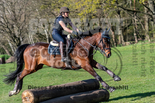 Geländetraining Wesel bei Jarno (18.04.2022)