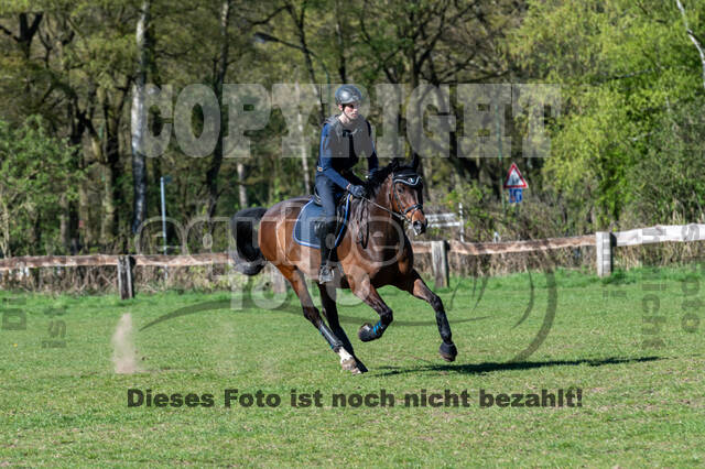 Geländetraining Wesel bei Jarno (18.04.2022)