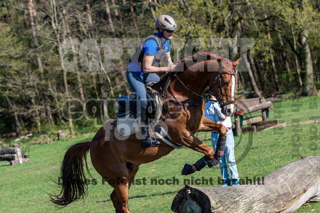 Geländetraining Wesel bei Jarno (18.04.2022)
