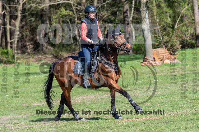 Geländetraining Wesel bei Jarno (18.04.2022)