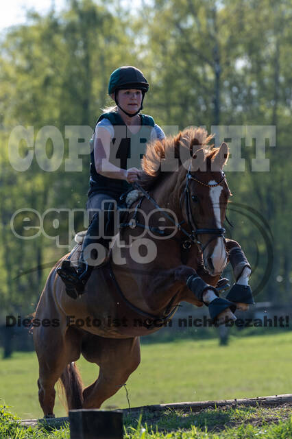 Geländetraining Wesel bei Jarno (18.04.2022)