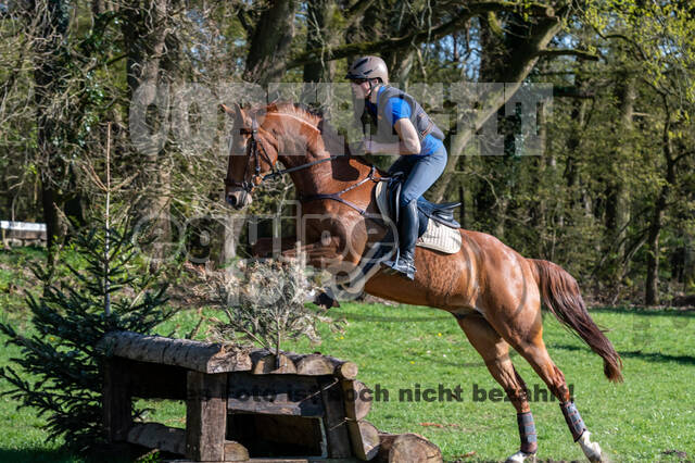 Geländetraining Wesel bei Jarno (18.04.2022)