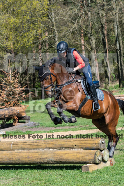Geländetraining Wesel bei Jarno (18.04.2022)