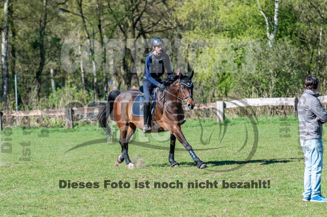 Geländetraining Wesel bei Jarno (18.04.2022)