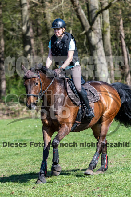 Geländetraining Wesel bei Jarno (18.04.2022)