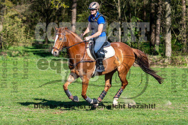 Geländetraining Wesel bei Jarno (18.04.2022)
