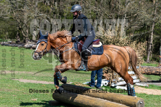 Geländetraining Wesel bei Jarno (18.04.2022)