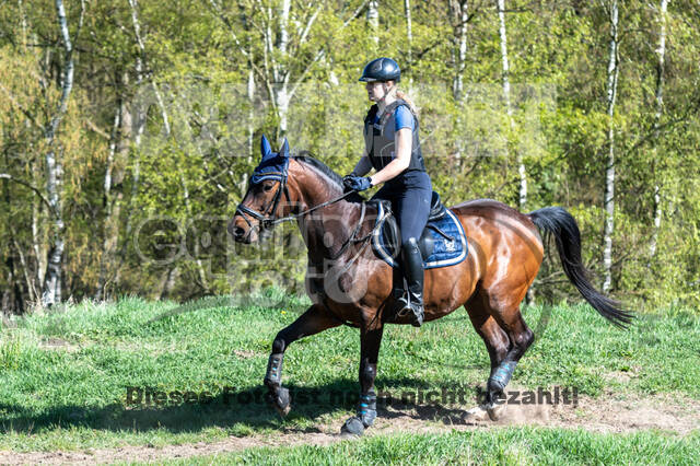 Geländetraining Wesel bei Jarno (18.04.2022)