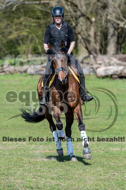Geländetraining Wesel bei Jarno (18.04.2022)