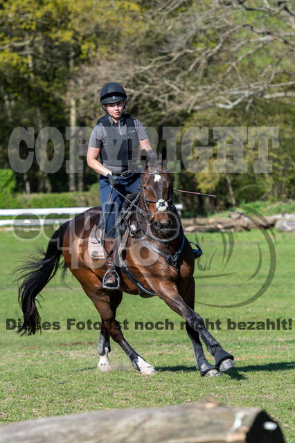 Geländetraining Wesel bei Jarno (18.04.2022)